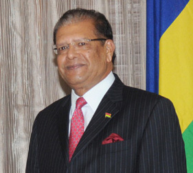 Mauritius President Rajkeswur Purryag